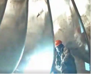 XK耐磨陶瓷顆粒膠——速效修復水電站水...